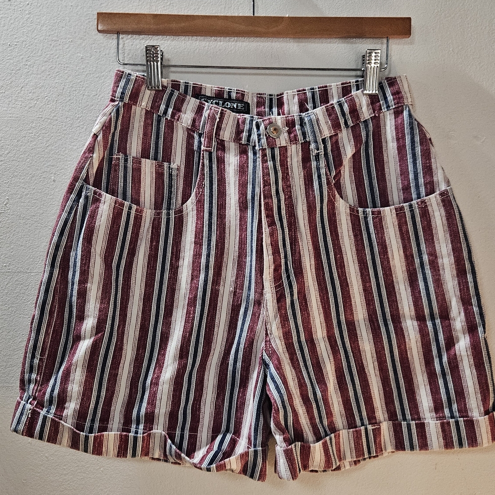 Vintage Cyclone High Waist Denim Shorts